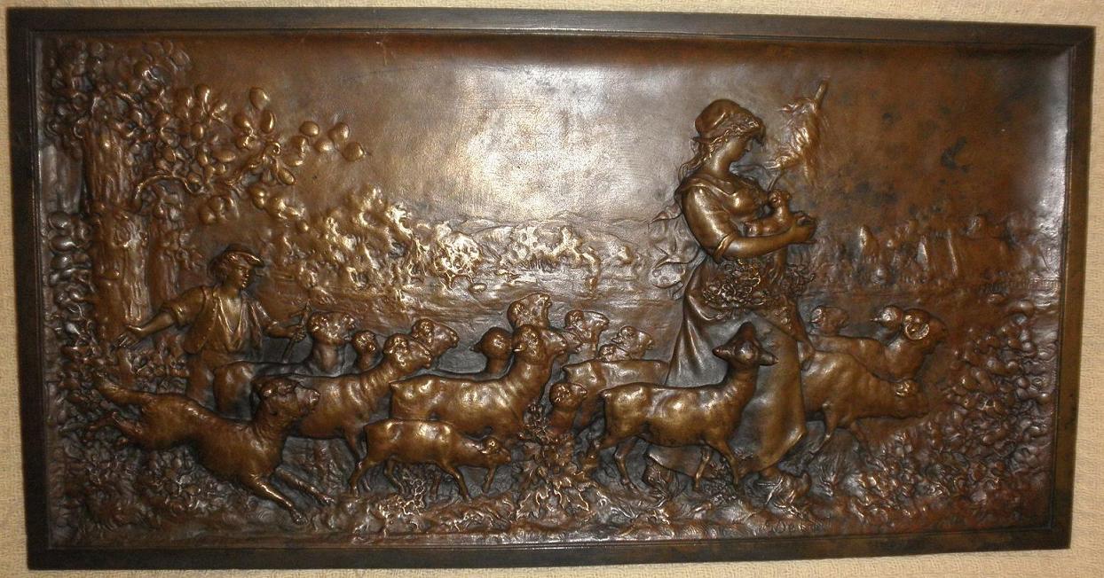 Bergère et son troupeau.JPG