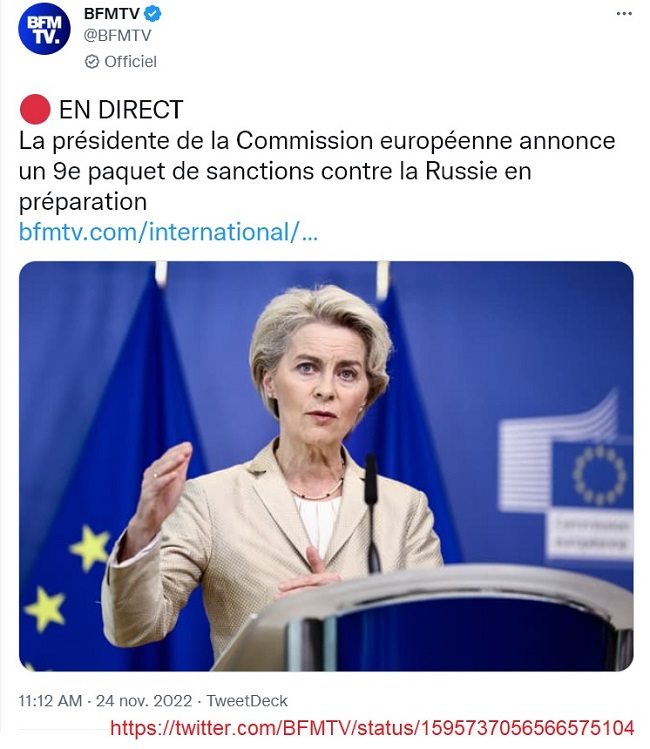 20221124 - UVDL - 9ème paquet de sanctions contre la Russie_650.jpg